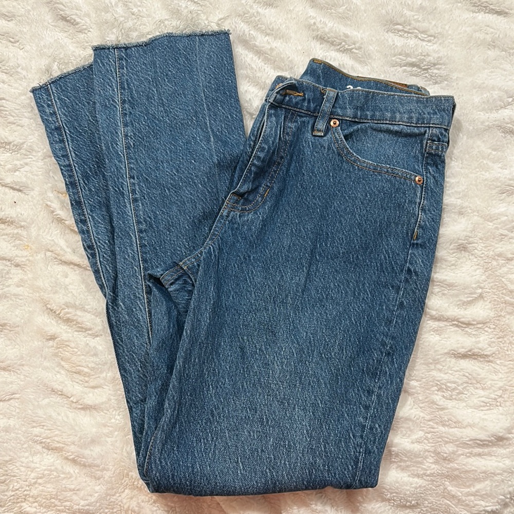 J Crew Women’s Full Length Demi Boot Cut Jeans Size 28